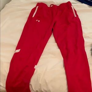 Track pants or sweatpants underarmor